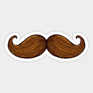 Moustache Sticker